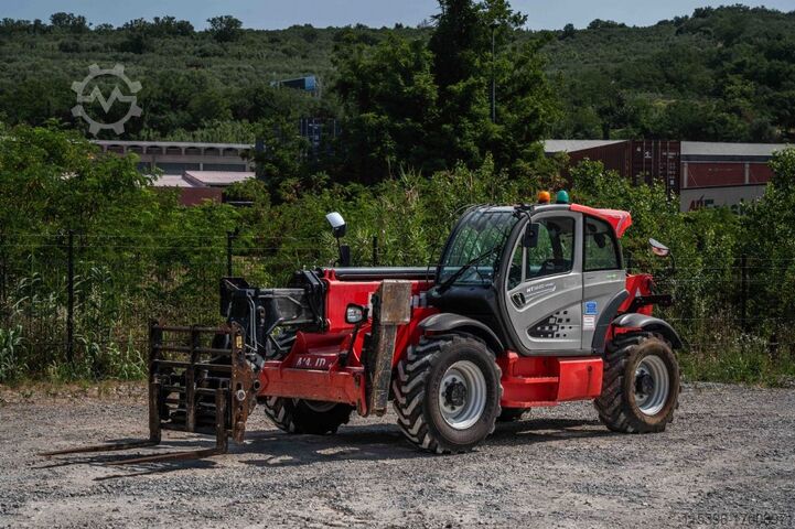 Телескопический погрузчик жесткий Manitou MT 1440 EASY - TOP ZUSTAND !!