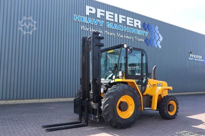 Вездеходный вилочный погрузчик JCB 940-4 T4 Valid inspection, *Guarantee! Diesel, 4x4