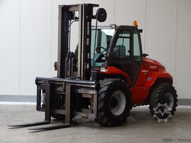 Вездеходный вилочный погрузчик Manitou M50-4P - TRIPLEX - 4x4