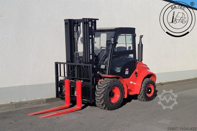 Вездеходный вилочный погрузчик Hangcha CPCD35 Allrad