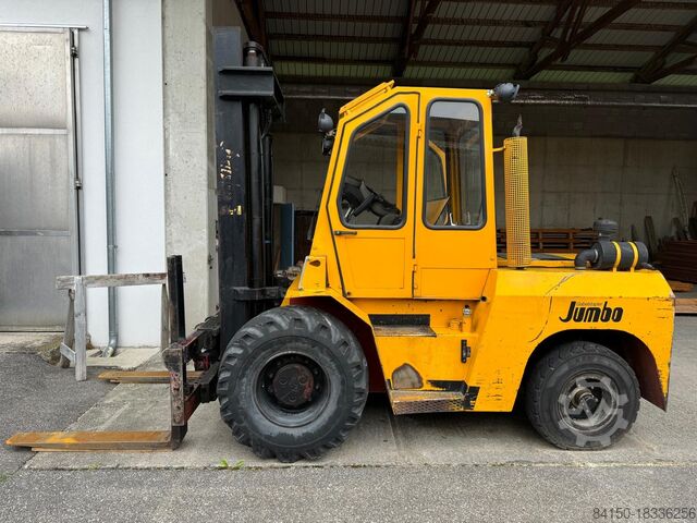 Вездеходный вилочный погрузчик Jumbo J60 DC12