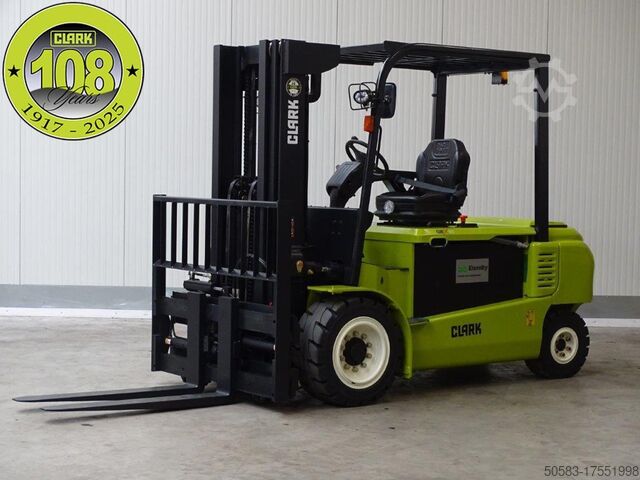 Электрический 4-х колесный вилочный погрузчик Clark GEX50