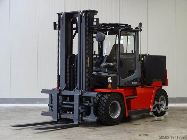 Электрический 4-х колесный вилочный погрузчик Kalmar ECG70-6 - TRIPLEX