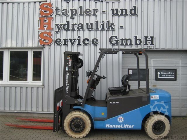 Электрический 4-х колесный вилочный погрузчик Hanselifter HanseLifter HLES4045TH
