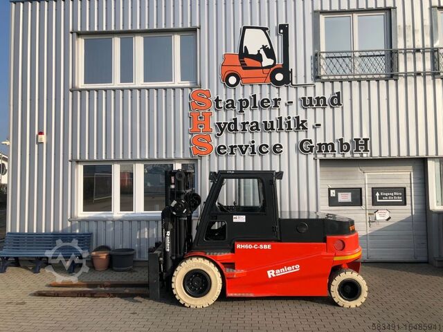 Электрический 4-х колесный вилочный погрузчик Raniero Raniero RH 60 - C - SBE 96 V