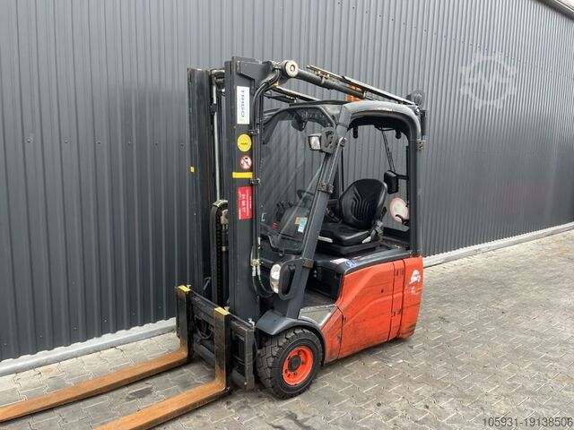 Электрический 3-колесный вилочный погрузчик Linde E16C-01