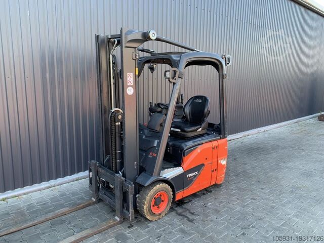 Электрический 3-колесный вилочный погрузчик Linde E14-02