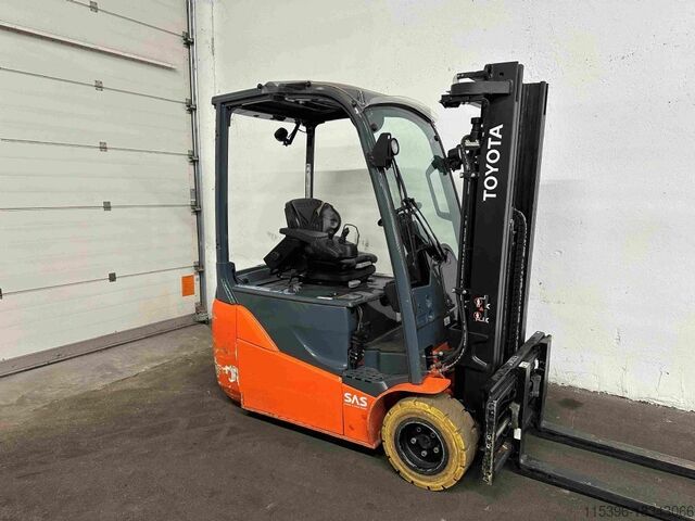 Электрический 3-колесный вилочный погрузчик Toyota 8FBE20T - FREIHUB-Mast !!!