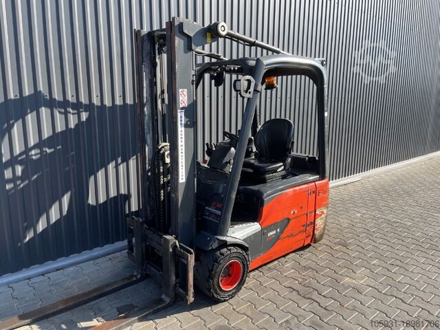 Электрический 3-колесный вилочный погрузчик Linde E18-02