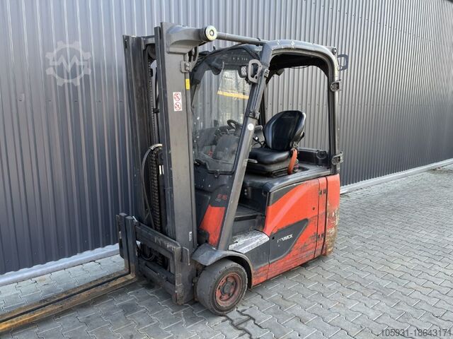 Электрический 3-колесный вилочный погрузчик Linde E16H-02