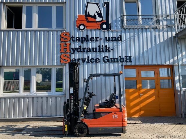 Электрический 3-колесный вилочный погрузчик Toyota 5FBE15