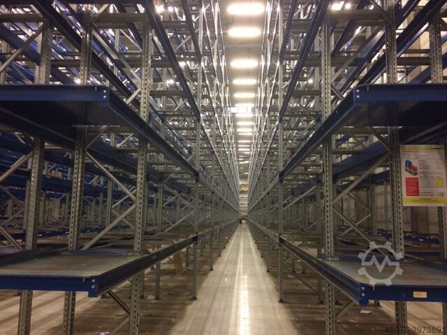 паллетная стойка Шефера 27 lfm Palettenregal Schäfer PR600 H 4,7 m Auflast/Fach 3000 kg