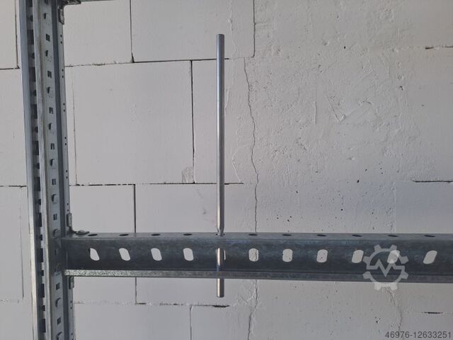 Вставная труба f. Полочные балки SSI Schäfer / R3000 / Gesamtlänge: 390 mm / RohrØ: 12 mm