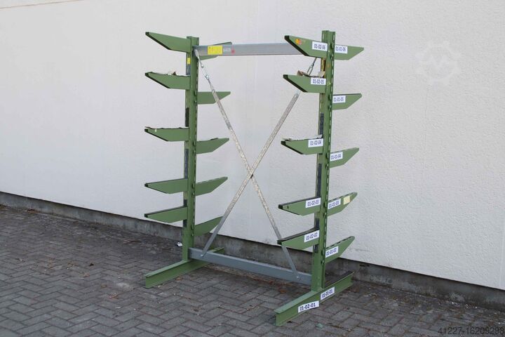 Двусторонняя консольная стойка LBE Grundfeld 1300/1180/H1985 mm