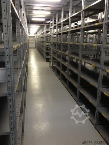 Стеллаж Шефер 30 lfm Fachboden Schäfer verzinkt H2,5m R3000  Auflast 100 kg