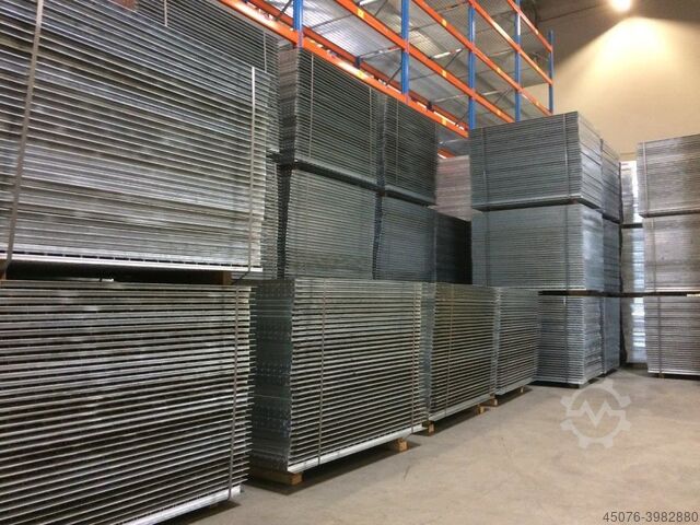 10000 шт Einlegegitter решетки 10.000 Stück Einlegegitter Gitterroste für Palettenregale verzinkt