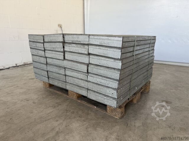 Стальные панели для многоярусного склада SSI Schäfer / f. Rahmentiefe 950mm Rahmenprofil: ca. 300 x 40 x 20 mm