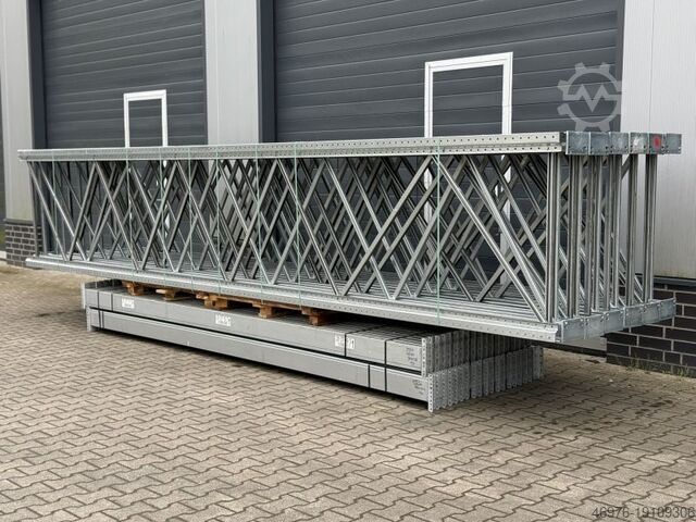 система стеллажей для поддонов на многоярусном складе Dexion P90 Regallänge: 36,91 lfm.