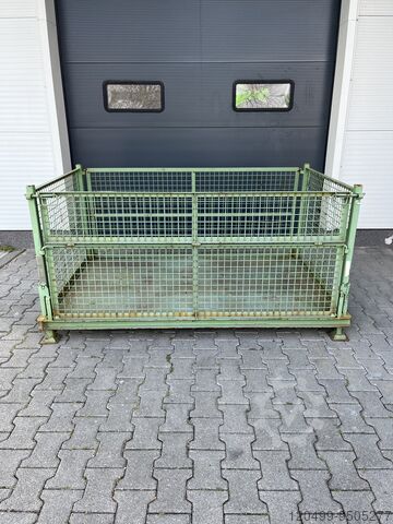 Ящичный поддон, грузовой носитель, складной  1600x1200x1000 mm