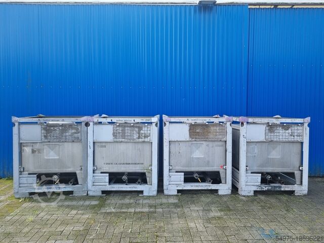 контейнер из нержавеющей стали / резервуар для хранения Umformtechnik Hausach 