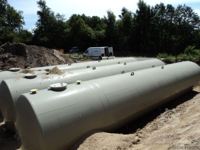 Бак для воды для тушения Земляной бак Цистерна Tankbau Schneider 100m³ Löschwassertank EN 12285-1