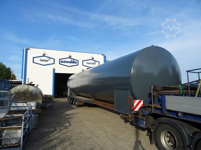 Резервуар для мазута Двустенный резервуар для дизельного топлива Schneider Tankbau 100m³ fabrikneuer Stahltank für Heizöl