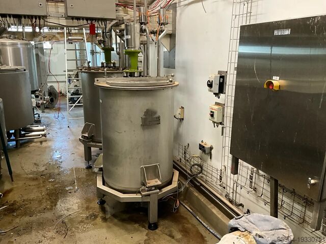 Смесительный бак из нержавеющей стали с тензодатчиками Orangewworks Mixer Tank With Load Cells 500 LTR