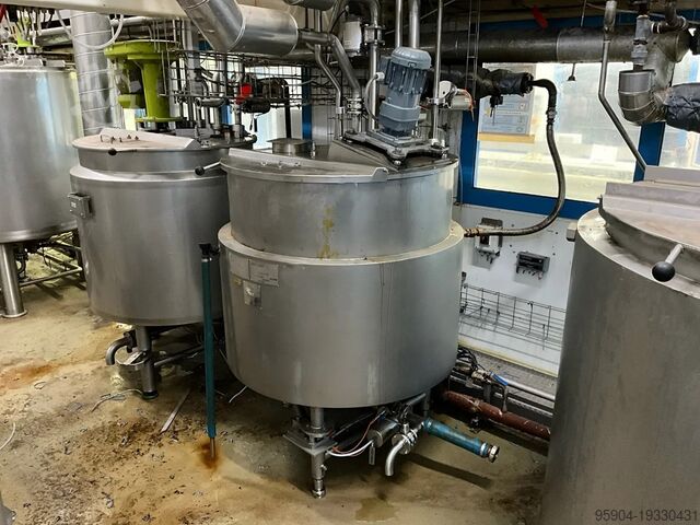 Резервуар для хранения и хранения с рубашкой из нержавеющей стали Winkworth S/S Jacketed Tank PV500