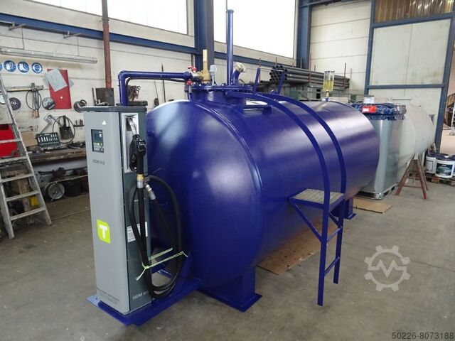 Дворовая автозаправочная станция Стальной резервуар Резервуар для нагретого масла Schneider Tankbau Dieseltankstelle Tankanlage