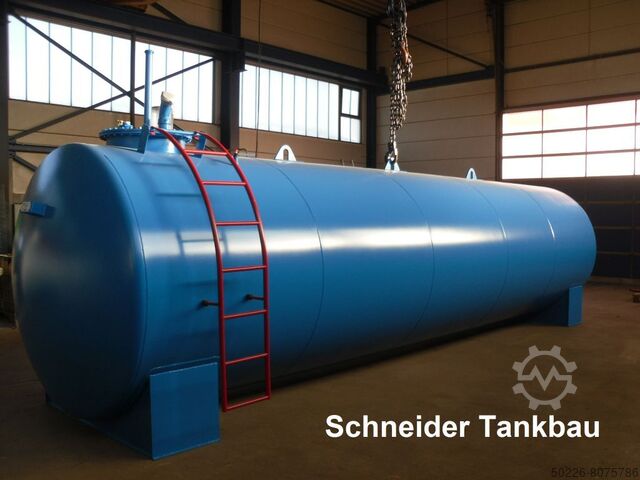 Бак для хранения дизельного топлива Бак для нагретого масла Tankbau Schneider 20m³ Stahltank für Heizöl, Diesel, HVO