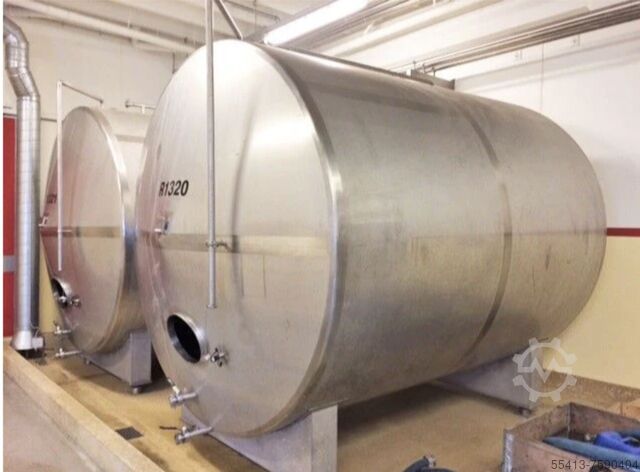 ГОРИЗОНТАЛЬНЫЙ РЕЗЕРВУАР16М3 Holmskov Rustfri A/S W4404