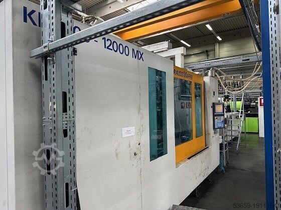 Машины для литья под давлением свыше 5000 KN Krauss Maffei Krauss Maffei KM1000-12000MX, 2006