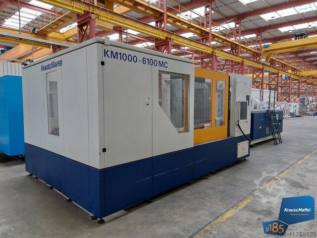 Машина для литья под давлением KraussMaffei neueste MC6 KM1000/6100MC