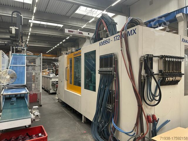 Машина для литья под давлением KraussMaffei KM 950-17200 MX