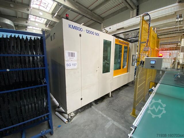 Машина для литья под давлением KraussMaffei KM 800-12000 MX
