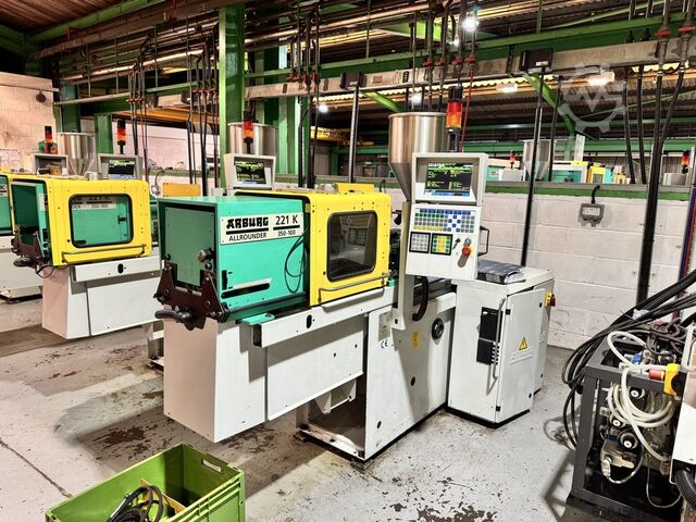 Arburg 221 KS 350-100 вертикальный/горизонтальный (год: 2001, наработка: 40.882 часа) Arburg 221 KS 350-100