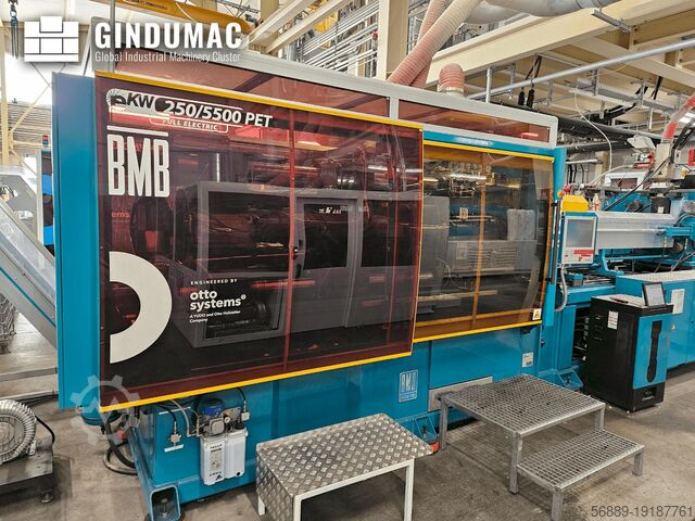 Электрическая машина для литья под давлением Otto Systems eKW 250/5500 PET