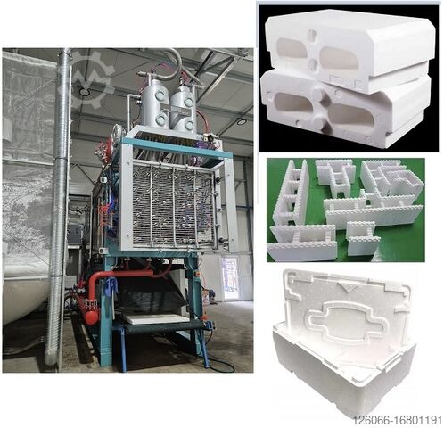 компрессор Wtryskarka automat do termobox fishbox styropianowych EPS pustaków budowlanych