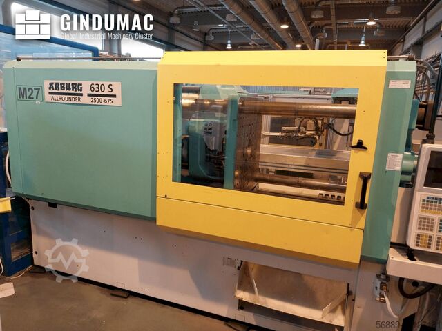 Гидравлическая машина для литья под давлением Arburg Allrounder 630S 2500-675