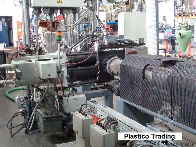 Линия грануляции BKG Nordson Kreyenborg Extruder ES 100 mit K-SWE 160 RS und UWG