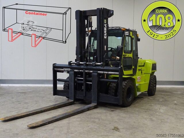 Дизельный вилочный погрузчик Clark C80D900 - Empty Containers Handler