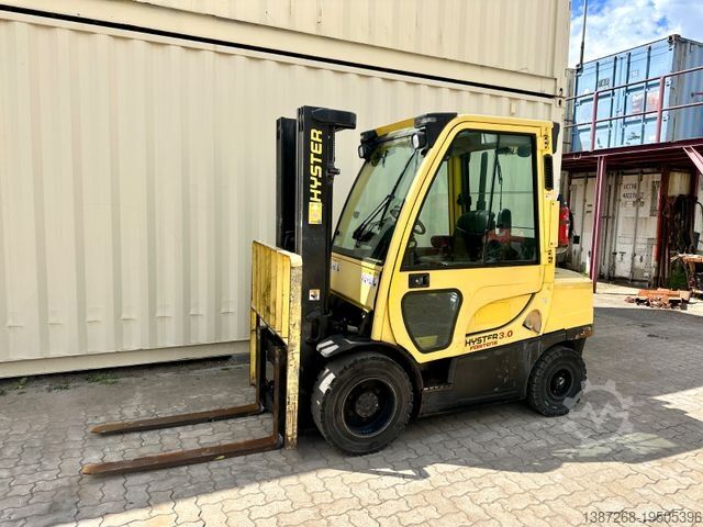 Фронтальный погрузчик-вилочный HYSTER H3.0FT / Diesel / Triplex / Ex Armee