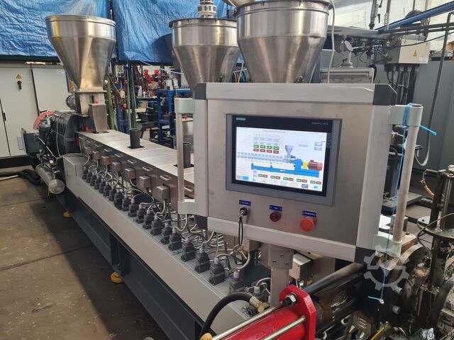 Установка для компаундирования / экструдер ALPHATEC AD-S  75 compounding line