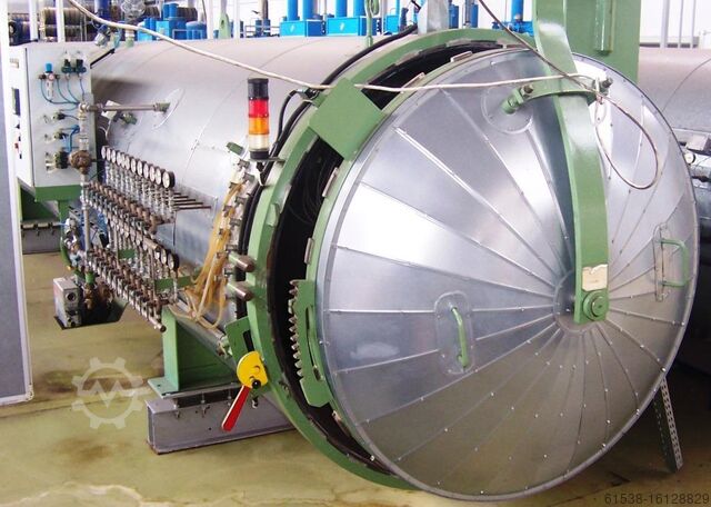 Машина для обработки резины АВТОКЛАВ SCHOLZ internal D=1650 mm, L=9,5 m