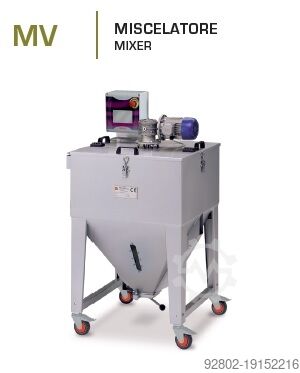 миксер MASS INTERNATIONAL SRL Mešalec 700x700 - 200l – metal