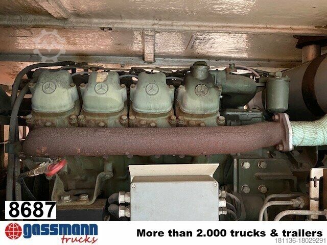 Сельскохозяйственная машина Mercedes-Benz Motor OM 422, V8-Motor, 4x Vorhanden!
