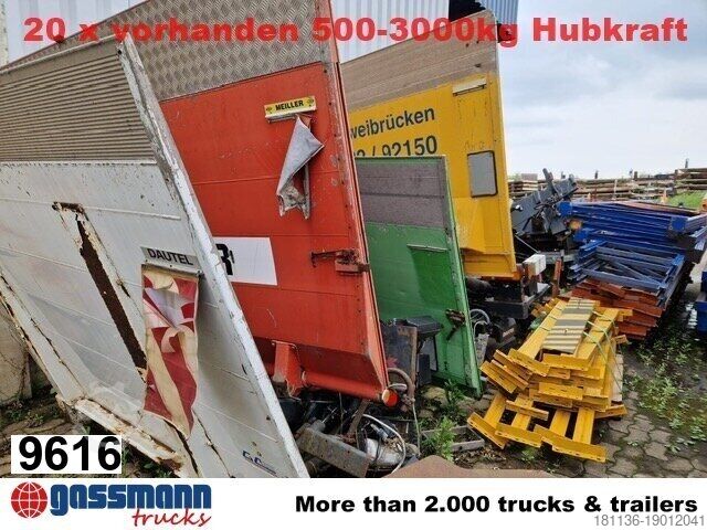 Сельскохозяйственная машина  diverse Ladebordwände 1-2to, demontiert,