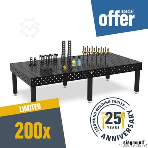 Сварочный стол - специальное предложение SIEGMUND Retro 3000x1500