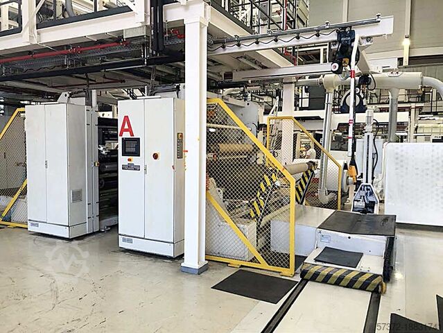 Линия по производству пленки методом экструзии с раздувом Kiefel Worms FSBK 500/50.25D/70.29D/80.25D