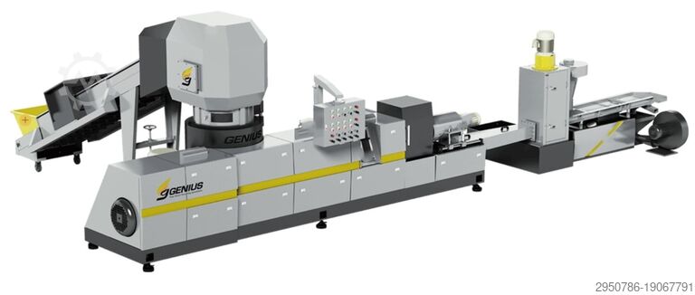 Линии переработки пластиковой пленки и волокна GENIUS  Machinery Co Krieger 85mm